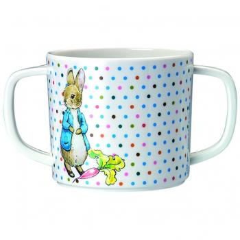 Petit Jour Peter Rabbit – Taza de melamina con 2 asas