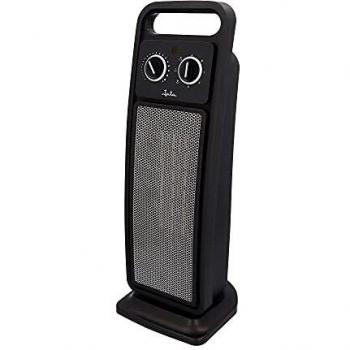 Jata JCTC2101 Calefactor, 2000 W, Negro