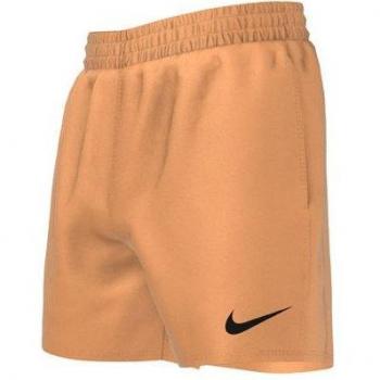 Bañador Nike 4 Volley Short Hombre Beige Naranja