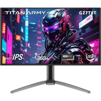 Monitor Gaming TITAN ARMY G27T8T 26.5 QD OLED QHD 360Hz 0.03ms HDR 400