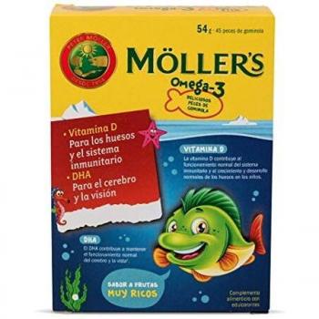 Moller's Omega 3 45 Peces Gominola 300 g