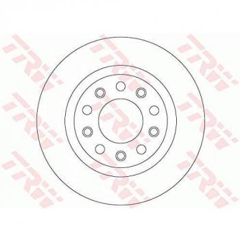 TRW DF8070 Rotores de Discos de Frenos