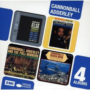 somethin' else/them dirty blues/cannonba 4cd boxse - ADDERLEY, CANNONBALL