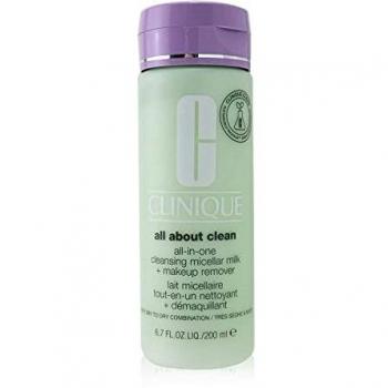 Clinique All About Clean All-In-One Cleansing Micellar Milk + Makeup Remover for Dry/Combination Skin 200 ml
