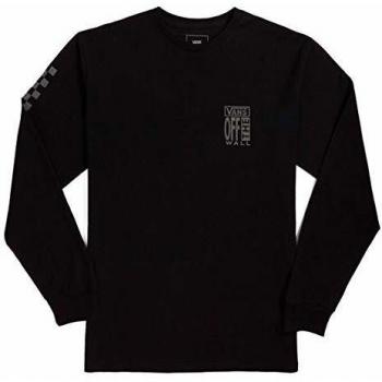 Vans Longsleeve Ave - Camiseta para Hombre, Color Negro Negro S