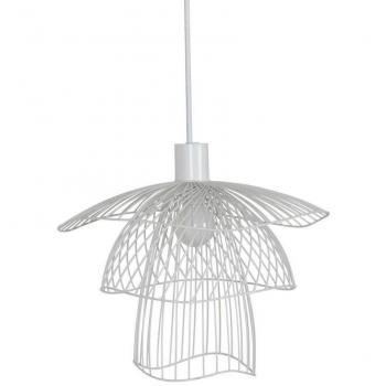 Lámpara colgante Forestier Papillon XS 30 cm blanca