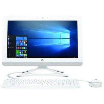 HP 20-c409ns All-in-One PC, 49.5 cm (19.5) Full HD Display, AMD A4-9125 2.3GHz Processor, 4GB DDR4 RAM, 1TB HDD, Radeon R3 Graphics, WiFi & Bluetooth Connectivity - Snow White