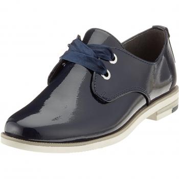 Marco Tozzi 23201, Zapatos de Cordones Derby para Mujer, Azul