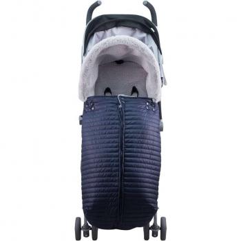 Saco Capota Universal Deluxe Invierno Impermeable Borreguillo Napa Pelo Sintético Cortavientos Jyoko Navy