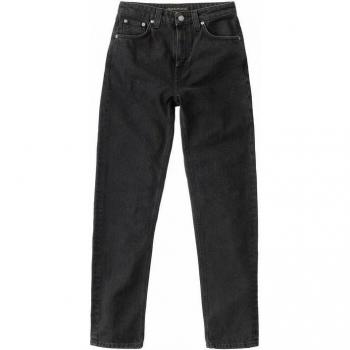 Nudie Jeans Breezy Britt Women's Regular Tapered Black Jeans W32
