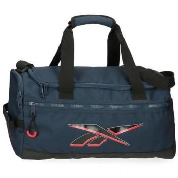 Bolsa de deporte Reebok Berlin 45 cm azul marino, capacidad de 19 litros, dimensiones de 45x23,5x19 cms, fabricada en poliéster