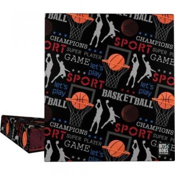Carpeta 4 anillas 40 mm forrada A4 B&B24 Basket