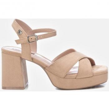 Sandalia Refresh 171944 Beige con Hebilla