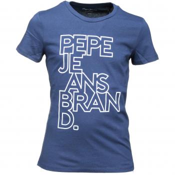 Pepe Jeans - Camiseta de Manga Corta - para niño Azul 16 años