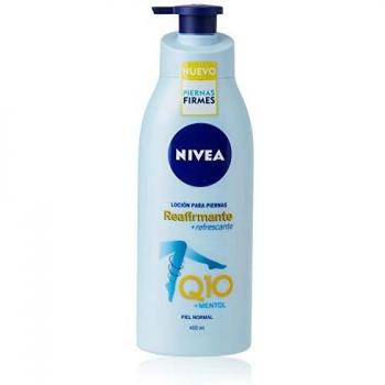 NIVEA Q10 Loción para Piernas Reafirmante + Refrescante en loción reafirmante para piel normal, loción hidratante corporal para una piel firme, 400 ml