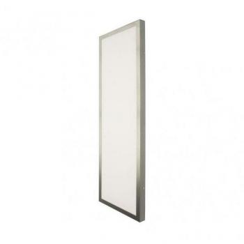 Plafón LED FABRILAMP 72W 4000K 3,5x30x90 cm Plano Níquel 6120lm