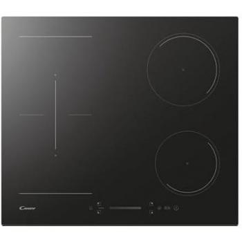 Placa de Inducción Candy CTP644SCBB, 60 cm, 4 zonas, Vetrocerámica, Negro