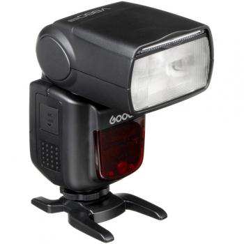 Kit Flash Compacto Godox V860II TTL HSS con Batería de Litio y Cargador para Fuji