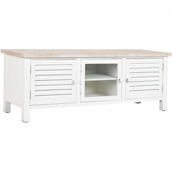 Mueble de TV DKD Home Decor Abeto Blanco Madera MDF 120 x 40 x 45 cm