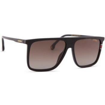 Carrera 172/N/S 807 HA 58 Sporty Rectangular Sunglasses with Colorful Lenses, Black male, Size: 58 MM