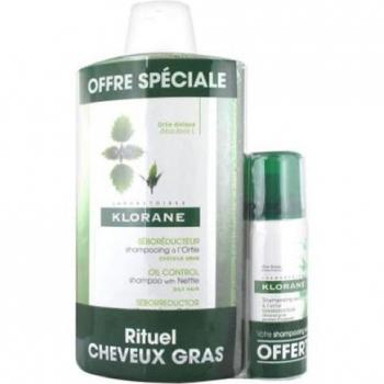 Klorane Champú Seborregulador a la Ortiga Bio 400 ml