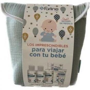 Farline Set de Neceser de Viaje para Bebé con Artículos Esenciales