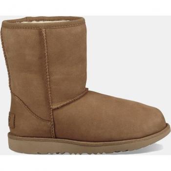 UGG - Botas Classic Short II Waterproof de niño con borreguillo interior marrón castaño junior - talla 31