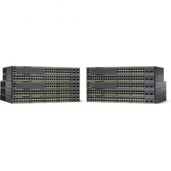 Cisco WS-C2960X-48TS-LL - Catalyst 2960X-48TS-LL - Switch - Managed - 48 x 10/100/1000 + 2 x Gigabit SFP - desktop, rack-mountable