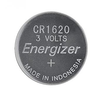 Energizer E300163800 CR1620: Pila Botón 3V de Litio, Plata