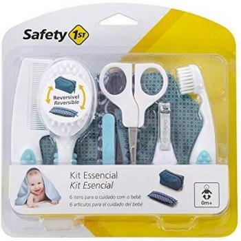 Safety 1st ESTUCHE ESENCIAL DE ASEO - Estuches de aseo y cuidados del bebé, color turquesa/blanco