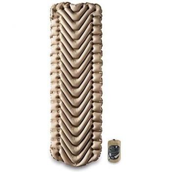 KLYMIT STATIC V Sleeping Pad, Lightweight, Outdoor Sleep Comfort, Best Camping Gear for Backpacking and Hiking