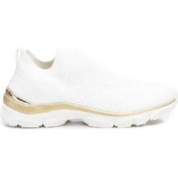 Zapatillas blancas elásticas Xti para mujer
