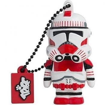 Llave USB 8 GB Shock Trooper - Memoria Flash Drive 2.0 Original Star Wars, Tribe FD007416