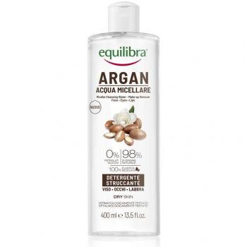 Agua Micelar Equilibra Argan 400 ml Unisex