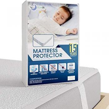 Dreamzie Cubre Colchon - para el Colchón 70 x 140 cm - Impermeable con 4 Esquinas Elásticas - Protector de Colchón de Algodon Transpirable - 15 Años de Garantia