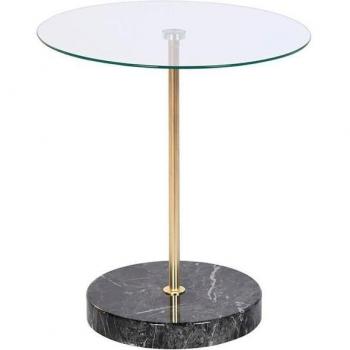 Mesita auxiliaracero cristal 45 x 45 x 50