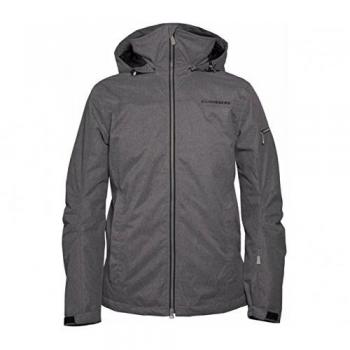 J. tilo Berg – truuli 2L Grey Mel – Chaqueta de esquí, color gris, tamaño large