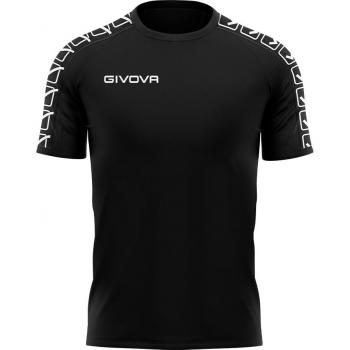 Givova Cotton Band T-Shirt for Men - Black, 4XL