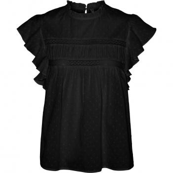 Vero Moda Women's Short Sleeve Lace Top Trine