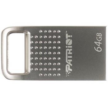 Memoria USB Patriot Tab200 64GB Silver Plateado de Alta Capacidad