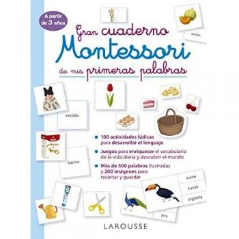 Gran cuaderno Montessori de mis primeras palabras