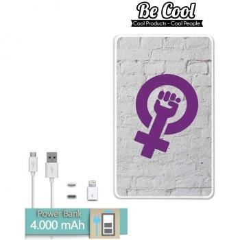 Becool® - Batería Externa Power Bank 4000 mah + Gratis 1 cable USB-MicroUsb