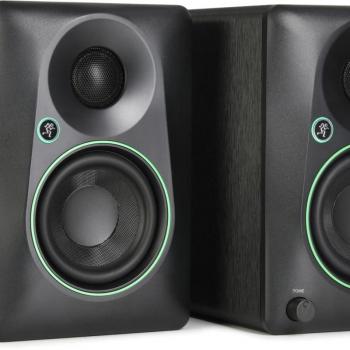 Mackie CR3.5BT Bluetooth 3.5 Powered Studio Monitors with Tone Control (Pair)