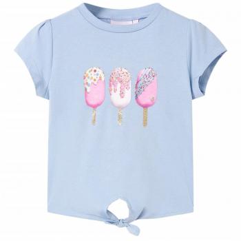 Camiseta infantil azul 128