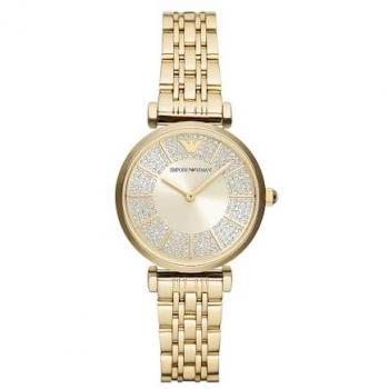 Reloj de Mujer Emporio Armani AR11608 - Acero Inoxidable, Dorado, Cuarzo, 32 mm