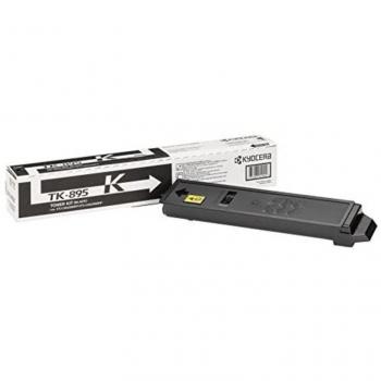 Kyocera TK-895K Original Black Toner Cartridge (1T02K00NL0) with 12,000 Pages Yield