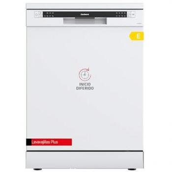 Lavavajillas Corberó CLVM605W 60cm 12 Servicios, 6 Programas, Eficiencia Energética E, Inicio Diferido, Media Carga, Función Inicio-Pausa, Blanco