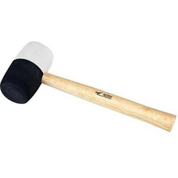 Alyco 196788 196788-Maza de Goma combinada 685 gr Mango Madera 350 mm