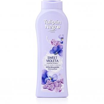 Gel de Baño Sweet Violeta de Tulipán Negro con 650ml de Intensidad Gourmand