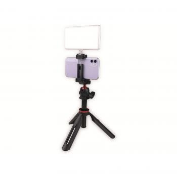 Trípode de Viaje Dorr Gipsy para Selfies - Compatible con Cámaras y Móviles, Extremadamente Versátil